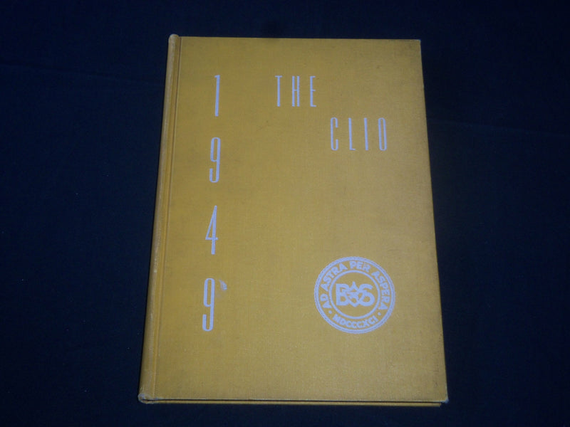 1946 THE CLIO BEARD SCHOOL YEARBOOK - ORANGE NEW JERSEY - GREAT PHOTOS - YB 1646