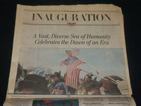 2009 JANUARY 21 WASHINGTON POST NEWSPAPER - OBAMA TAKES CHARGE - NP 4923