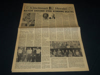 1963 SEPT 20 CINCINNATI HERALD NEWSPAPER - NATION SHOCKED OVER BOMBING - NP 4397