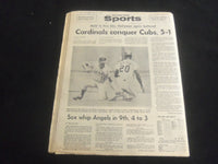 1969 JULY 6 CHICAGO AMERICAN TODAY NEWSPAPER - ALDRIN PRESS CONFERENCE - NP 5833
