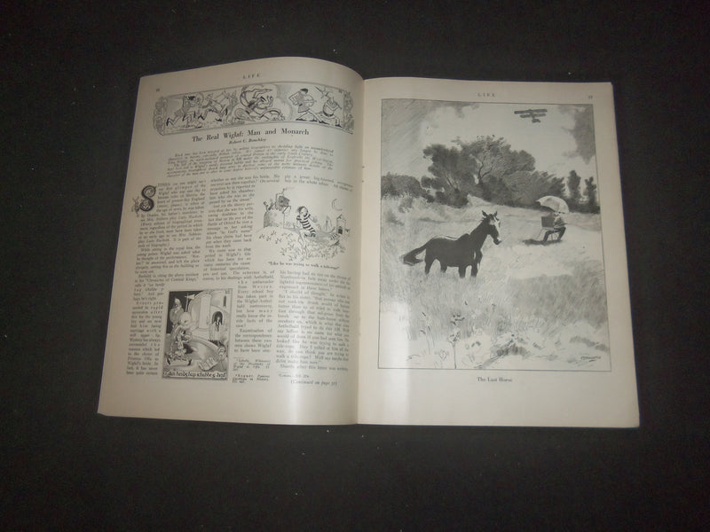 1922 APRIL 27 LIFE MAGAZINE - MUSIC HATH CHARMS - L 772L