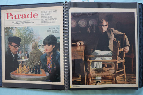 MOVIE STAR MAGAZINE PAGES SCRAPBOOK-WARREN BEATTY-CARROLL BAKER-FRED ASTAIRE-#46