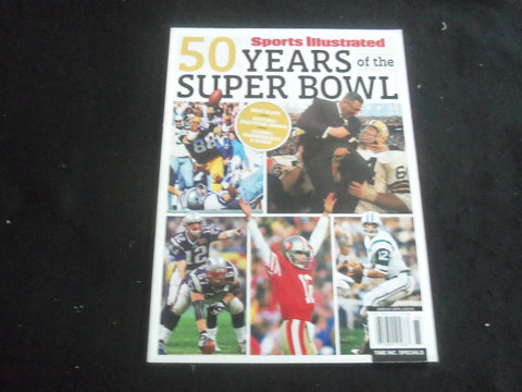 2016 SPORTS ILLUSTRATED MAGAZINE - 50 YEARS OF THE SUPER BOWL - B 4077P