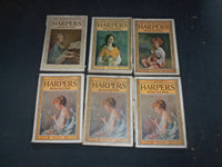 1923-25 HARPER'S MONTHLY MAGAZINE-LOT 19 ISSUES-NICE ILLUSTRATIONS & ADS-WR 102C