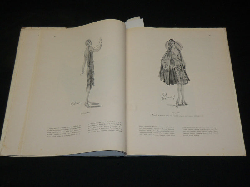1927 FEBRUARY FANTASIE D'ITALIA MAGAZINE - NICE FASHION ILLUSTRATIONS - ST 531B
