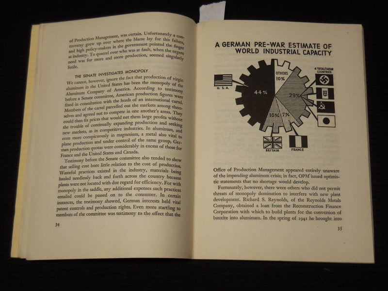1941 TOWARD A DYNAMIC AMERICA BOOK BY MARQUIS CHILDS & WILLIAM STONE - K 617