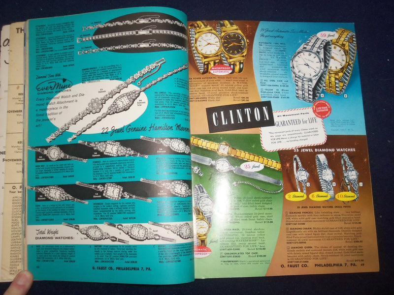 1961 O. FAUST CO. GIFT BOOK CATALOG - PHILADELPHIA, PENNSYLVANIA - R 97M