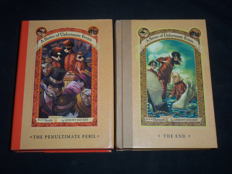 2002-2006 A SERIES OF UNFORTUNATE EVENTS BY LEMONY SNICKET LOT OF 4 - KD 5293S