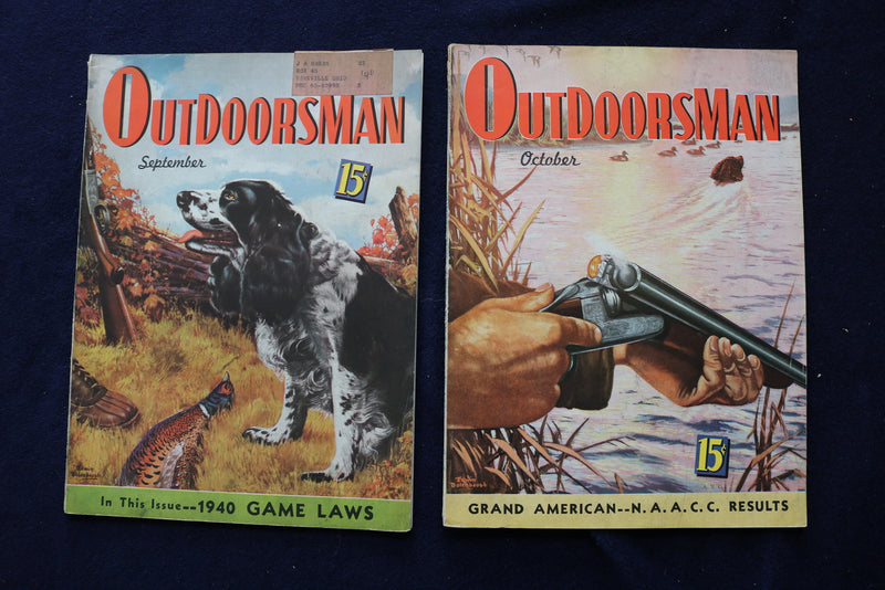 1940 OUTDOORSMAN MAGAZINE - LOT OF 11 - O 3586