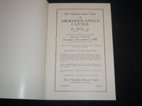 1951 QUALITY PRINCE BREEDERS' CATTLE SALE CATALOG - STILLWATER OKLAHOMA - J 9230