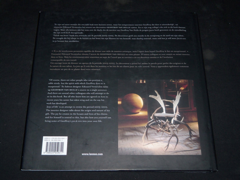 2005 GELUK VAN LEVEN HARDCOVER BOOK BY JO DE POORTER - DUTCH - D 24