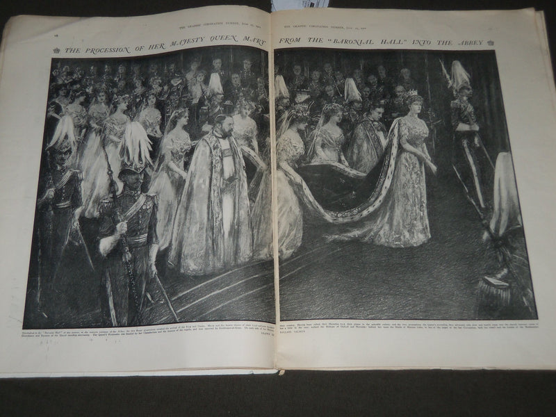 1911 JUNE 27 THE GRAPHIC CORONATION NUMBER - GEORGE & MARY - J 2763