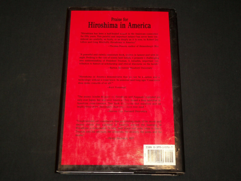 1995 HIROSHIMA IN AMERICA FIFTY YEARS OF DENIAL HARDCOVER BOOK - KD 6517