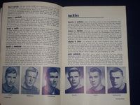 1951 YALE OFFICIAL GRIDIRON GUIDE - FOOTBALL PHOTOS - SCHEDULES - II 9534