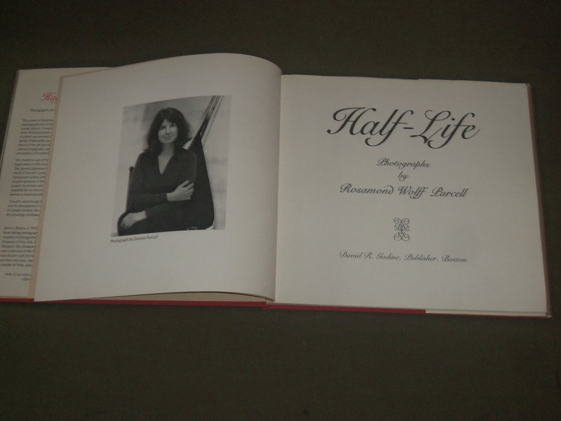 1980 HALF-LIFE BOOK BY ROSAMOND WOLFF - FIRST EDITION - GREAT PHOTOS - I 1497