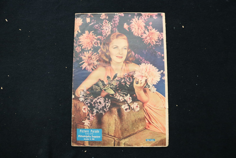 1938 NOVEMBER 13 PICTURE PARADE MAGAZINE - VICKI LESTER COVER - E 26328