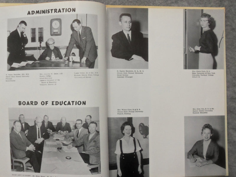 1960 THE PIRATE LOG ILLIOPOLIS HIGH SCHOOL YEARBOOK - ILLIOPOLIS, IL - YB 3349