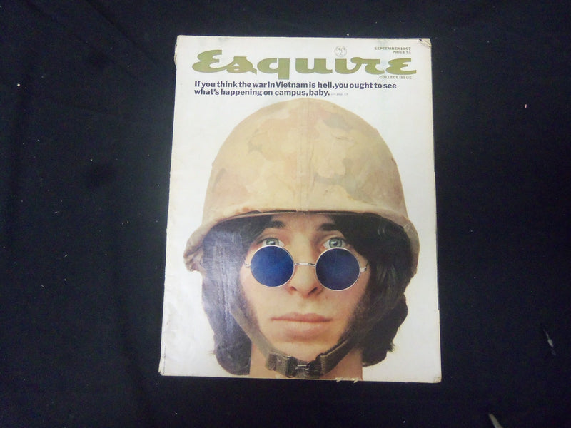 1967 SEPTEMBER ESQUIRE MAGAZINE - GREAT COVER, PHOTOS AND ADS - ST 2571