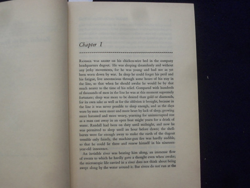 1950 RANDALL AND THE RIVER OF TIME HARDCOVER BOOK BY C.S. FORESTER - KD 8847