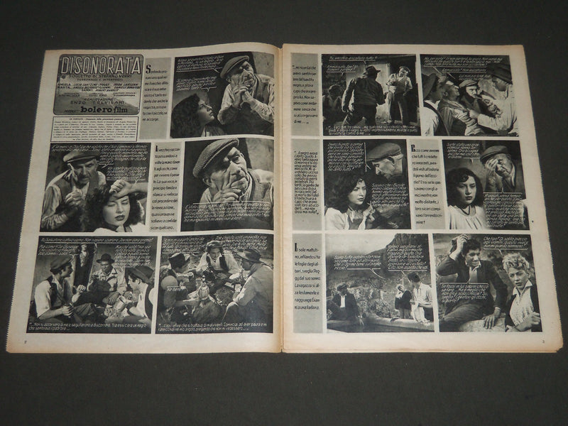 1949 MARCH 22 BOLERO FILM ITALIAN MAGAZINE - HEDY LAMARR COVER - ST 5159