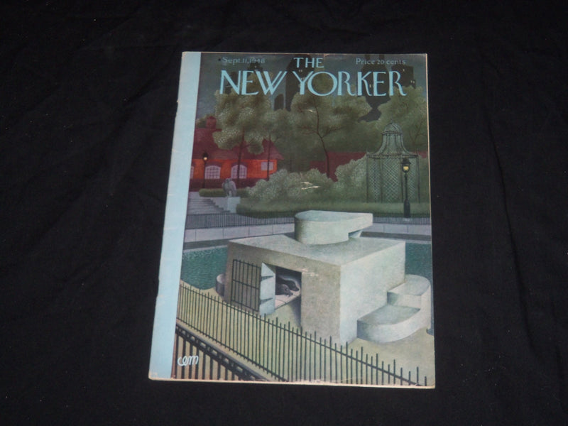 1948 SEPTEMBER 11 THE NEW YORKER MAGAZINE - ILLUSTRATED COVER - NY 228