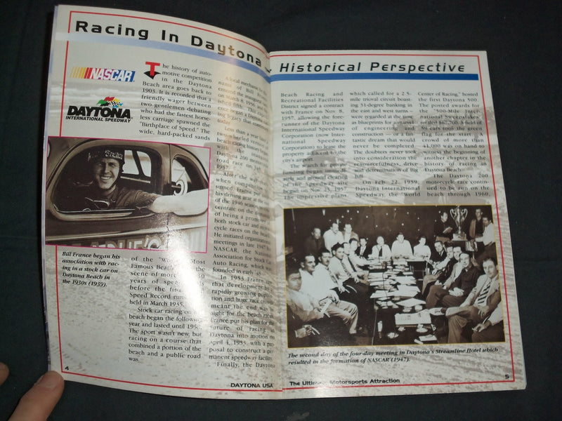 1997 DAYTONA USA PROGRAM MINI BOOK - INAUGURAL ISSUE - J 3774