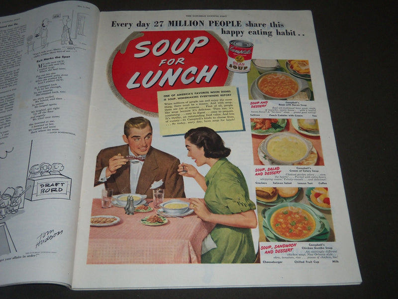 1951 MAY 5 THE SATURDAY EVENING POST MAGAZINE - ILLUSTRATED COVER - SP 1866