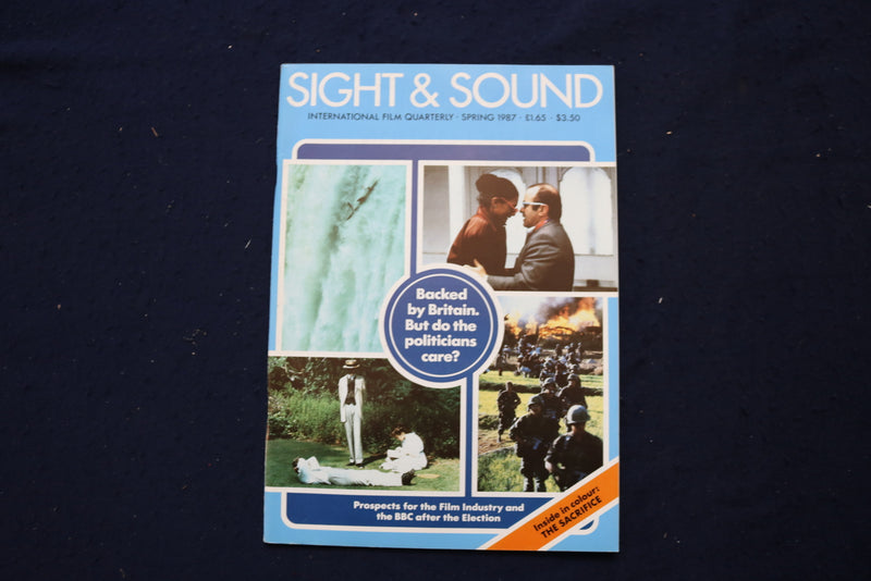 1987 SPRING SIGHT & SOUND MAGAZINE - BRITISH OSCAR CONTENDERS COVER - E 19012