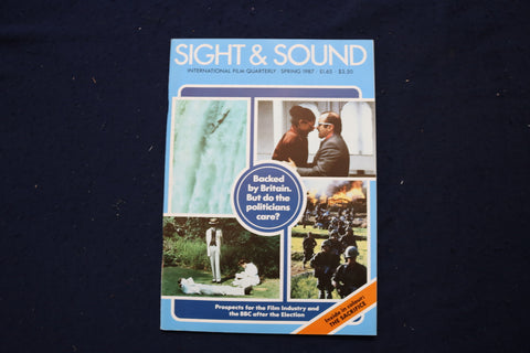 1987 SPRING SIGHT & SOUND MAGAZINE - BRITISH OSCAR CONTENDERS COVER - E 19012