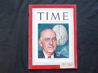 1948 OCTOBER 25 TIME MAGAZINE - PSYCHIATRIST WILL MENNINGER - T 1145