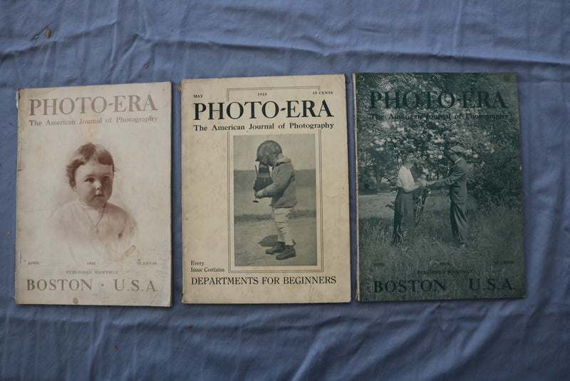 1913-1916 PHOTO ERA MAGAZINE - LOT OF 15 - O 3832