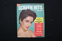 1958 SCREEN HITS ANNUAL MAGAZINE - ELIZABETH TAYLOR COVER - E 24289