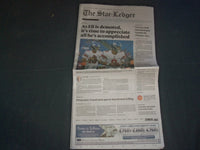 2019 SEPTEMBER 18 THE STAR-LEDGER NEWSPAPER - ELI MANNING LOSES STARTING JOB