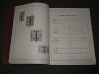 1920'S MUSTERBUCH GERMAN HARDWARE CATALOGUE - NICE ILLUSTRATIONS - FR 737