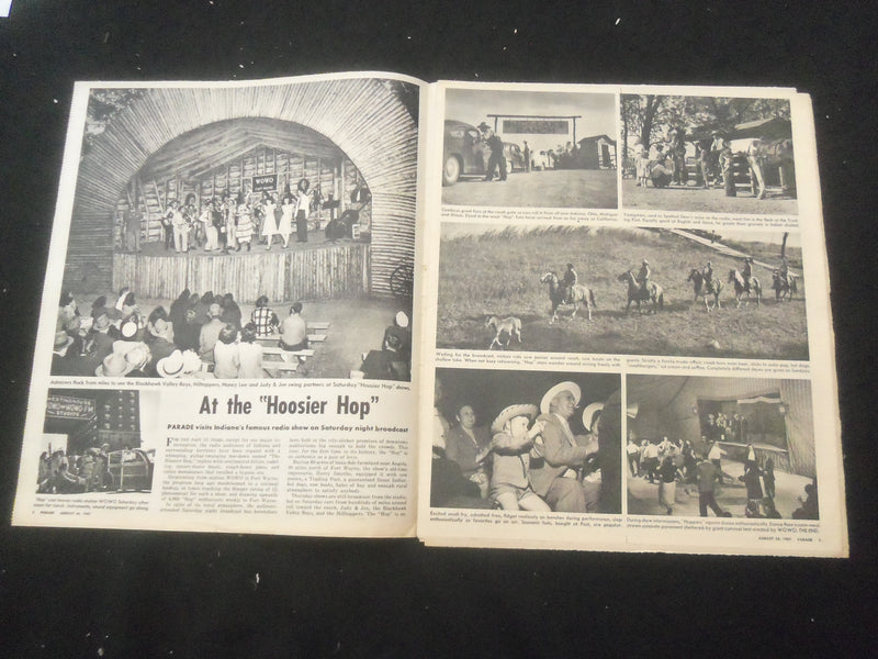 1947 AUG 24 SYRACUSE HERALD AMERICAN PARADE MAGAZINE- WELL-DRESSED TEXAN-SP 886W