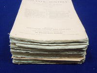 1879 THE ATLANTIC MONTHLY MAGAZINE LOT OF 9 - HENRY W. LONGFELLOW - WR 309