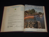1957-1958 THE MOTOR LAND MAGAZINE BOUND VOLUME - 12 ISSUES - KD 705D