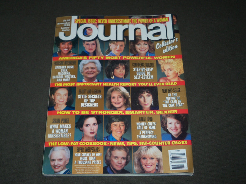 1990 NOVEMBER LADIES' HOME JOURNAL MAGAZINE - POWER OF A WOMAN - B 3145