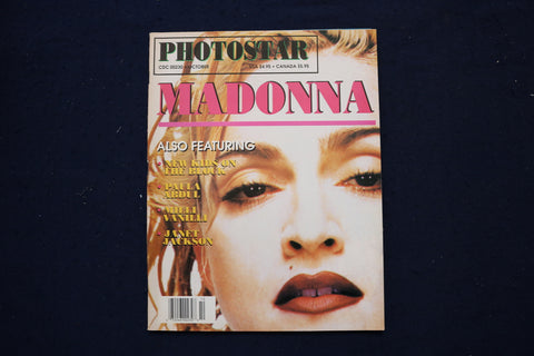 1990 OCTOBER PHOTOSTAR MAGAZINE - MADONNA COVER - E 18966