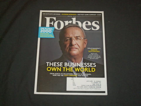 2013 MAY 6 FORBES MAGAZINE - VOLKSWAGEN'S MARTIN WINTERKORN COVER - B 1065