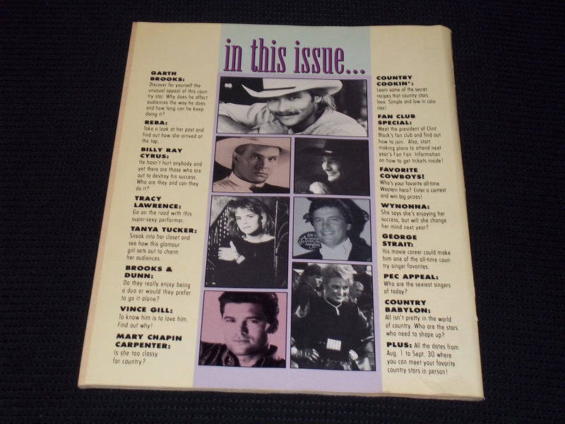 1993 JULY HOWDY! MAGAZINE - GARTH BROOKS - PREMIER ISSUE - E 16879