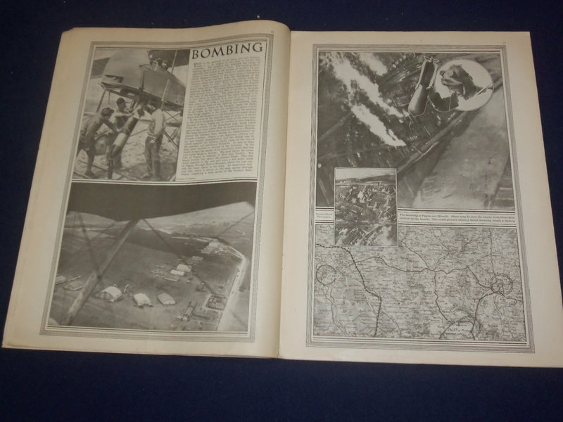1918 MARCH 30 COLLIER'S MAGAZINE - THE SKY RAIDERS - ST 6729