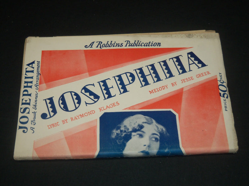 1929 JOSEPHITA TIDE OF EMPIRE - RENEE ADOREE MUSIC FOLIO - J 5657