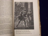 1869 HARPER'S MONTHLY MAGAZINE LOT 12 COMPLETE YEAR - NICE ILLUSTRATIONS- WR 510