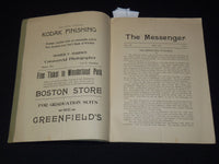 1907 MAY THE MESSENGER WICHITA HIGH SCHOOL COMMENCEMENT PROGRAM - J 7900