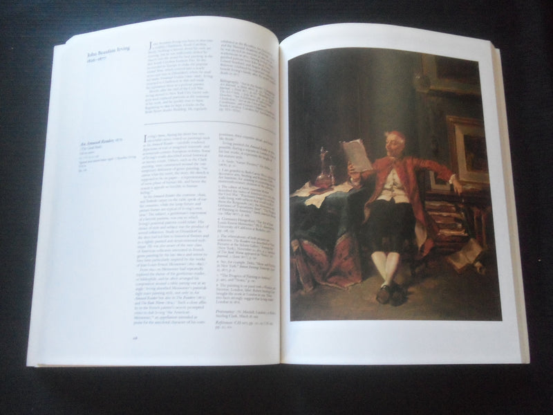 1990 AMERICAN PAINTINGS AND SCULPTURE SOFTCOVER BOOK - CLARK INSTITUTE - R 734N
