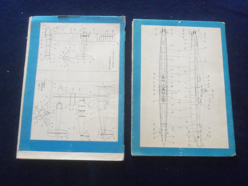 1964 MATY MODELARZ POLISH MODEL PLANES MAGAZINE - LOT OF 2 - J 8409