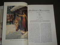1922 HARPER'S MONTHLY MAGAZINE LOT OF 7 ISSUES - GREAT ILLUS. & ADS - WR 430B