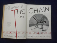 1940 THE CHAIN LANE HIGH SCHOOL YEARBOOK - CHARLOTTESVILLE, VIRGINIA - YB 3025