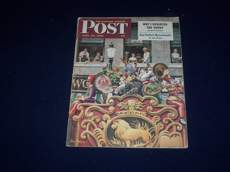 1948 JUNE 26 THE SATURDAY EVENING POST MAGAZINE - ILLUSTRATED COVER - SP 5551